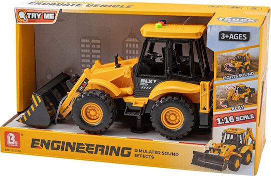 Generika Igračka Bager sa svetlosnim i zvučnim efektima, Žuta