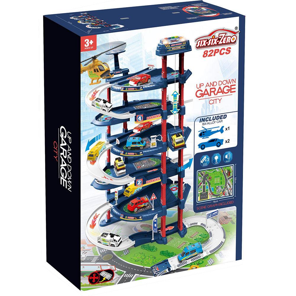 Generika Igračka Auto garaža na 5 nivoa