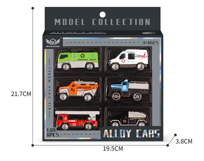 Generika Set igračaka vozila, 6 komada