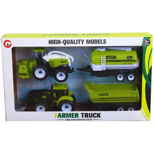 Generika Set igračaka Traktori sa prikolicom, 2 komada