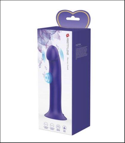 Silikonski dildo Murray Youth, 10.9cm, Ljubičasti
