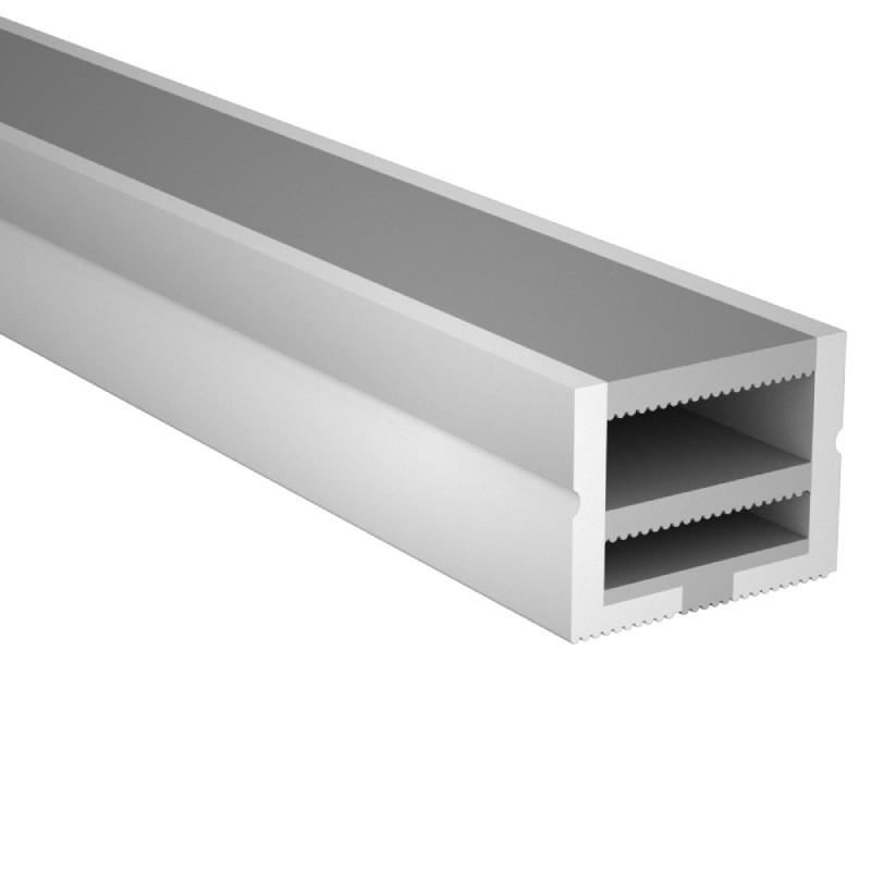 AURA-LIGHT Led neon flex silikonski profil, Nadgradni MX-2010, Beli