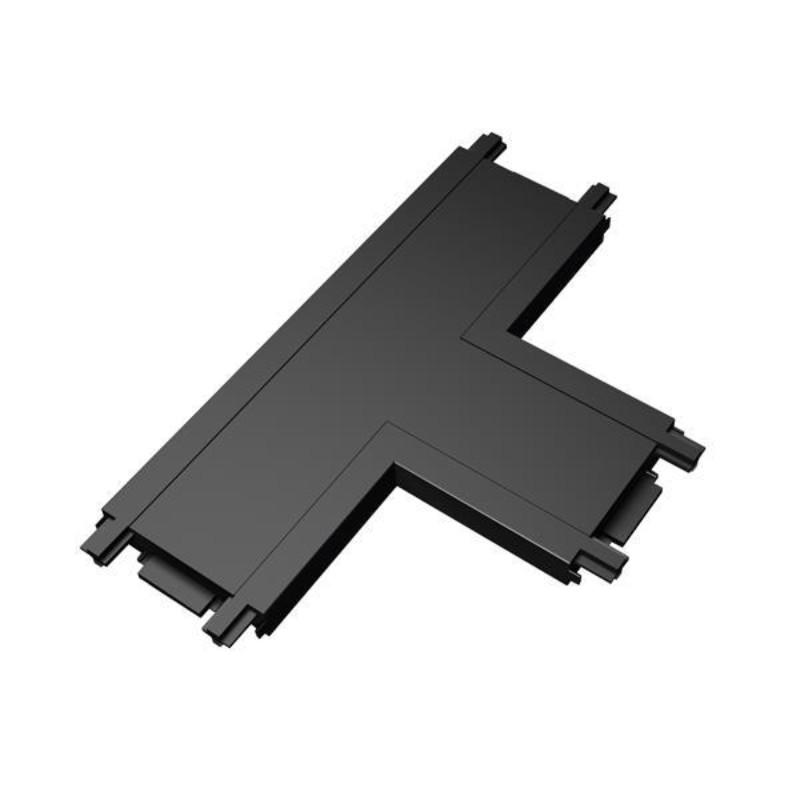 EUROLAMP T konektor za ultra slim magnetne šine, 85x25mm, Crni