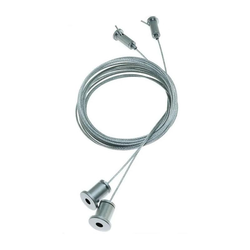 AURA-LIGHT Set sajli za magnetne šine VK-06-C1, 2 komada