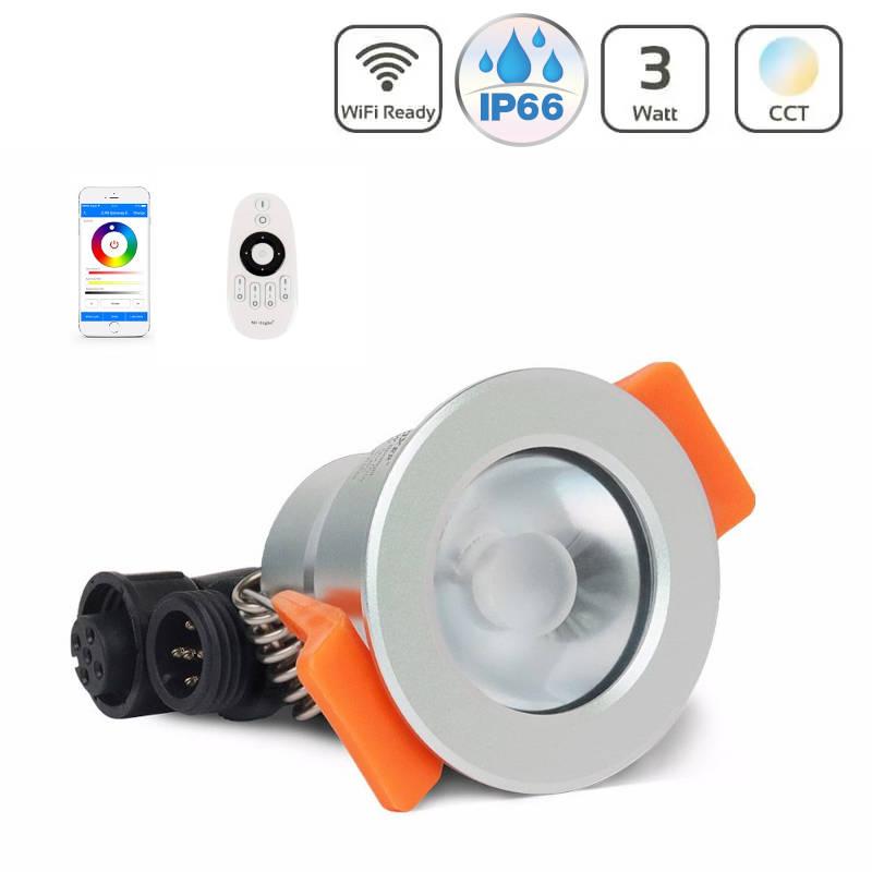 MIBOXER LED Zvezdano nebo CCT MIBOXER SL2-12, 3W, Hrom