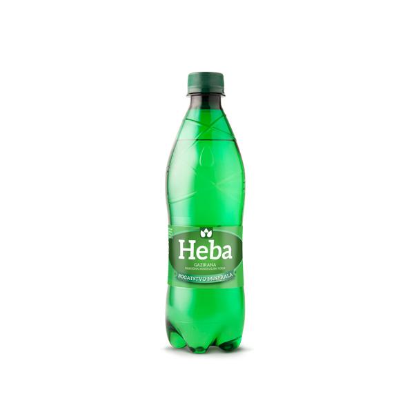 HEBA Gazirana voda, 0.5 l