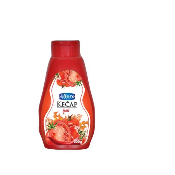 ALLORO Kečap ljuti, 500g