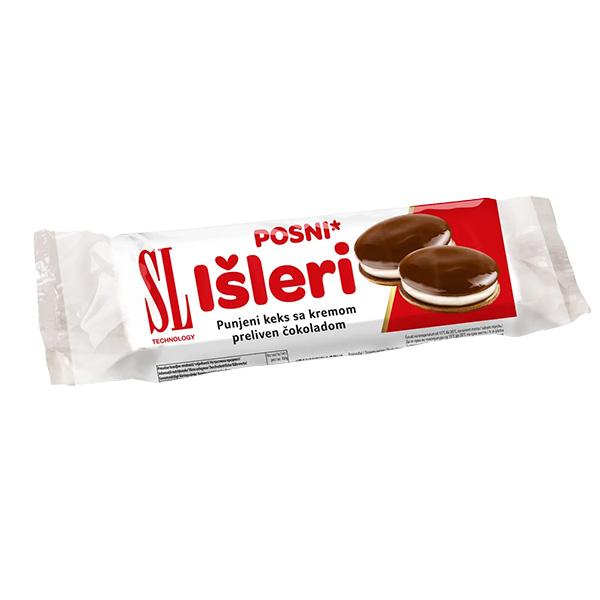 SWISSLION TAKOVO Posni punjeni keks Išleri, 115g