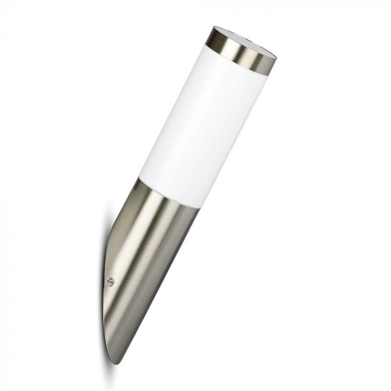 V-TAC Zidna lampa 8623, Fasadna, 1 x E27, 60W, Mat hrom