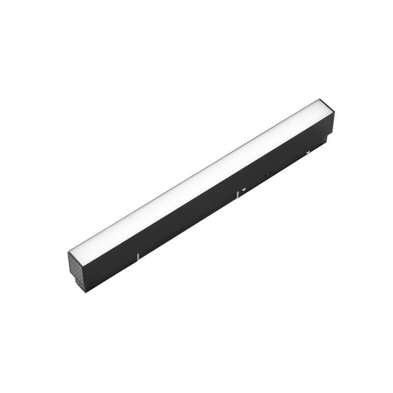 AURA-LIGHT Magnetna šinska LED svetiljka VK-20-DFS-300, Difuzna, 10W, 3000K, 30 x 2.2 x 4.7 cm, Crna