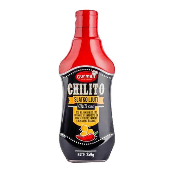 GURMAN Chili sos, Slatko ljuti, Chilito, 250g