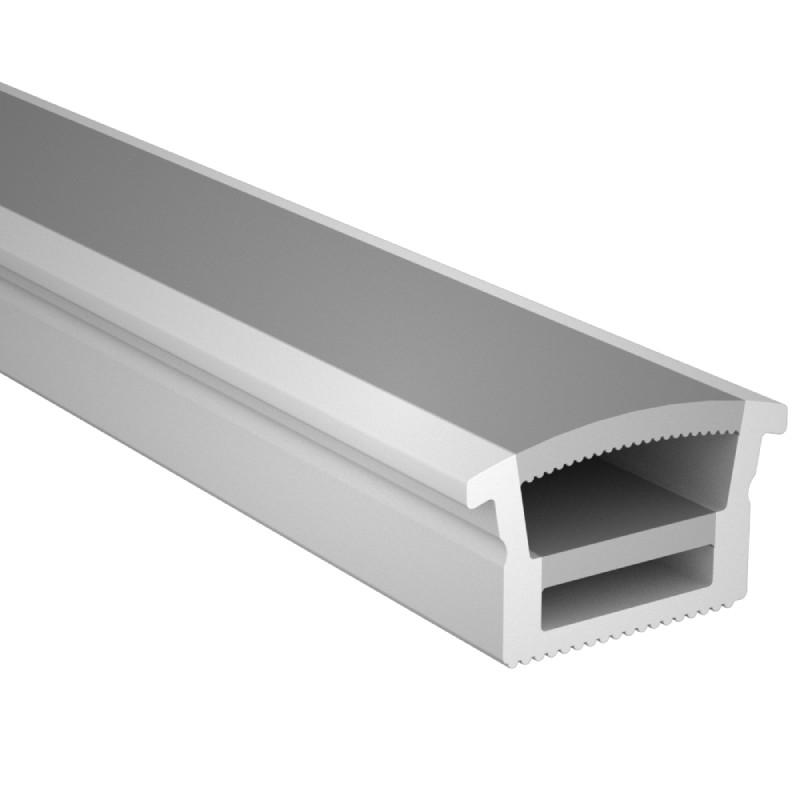 AURA-LIGHT Led neon flex silikonski profil, Ugradni MX-2010A, Beli