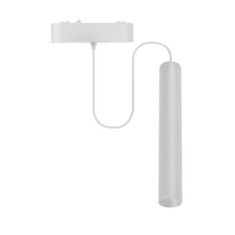 EUROLAMP Magnetna šinska LED visilica Ultra Slim, 7W, 3CCT, 100 x 11.4 cm, Bela