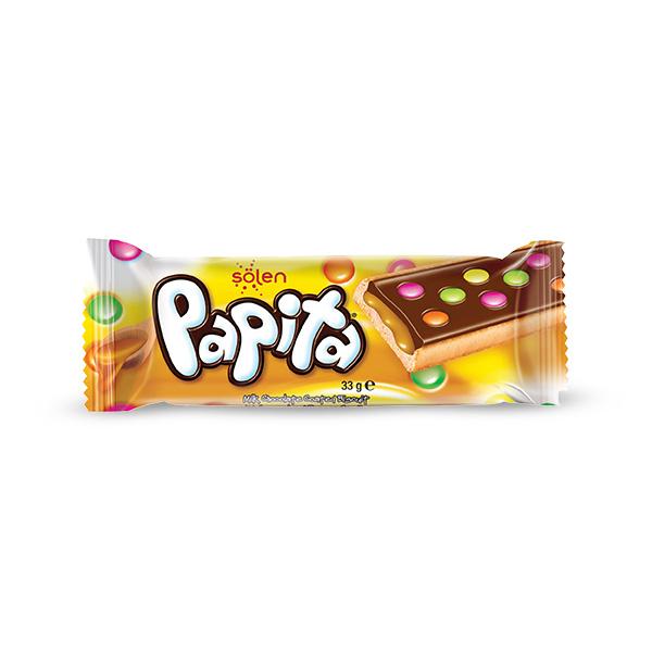 SOLEN Čokoladica sa karamelom Papita, 33 g