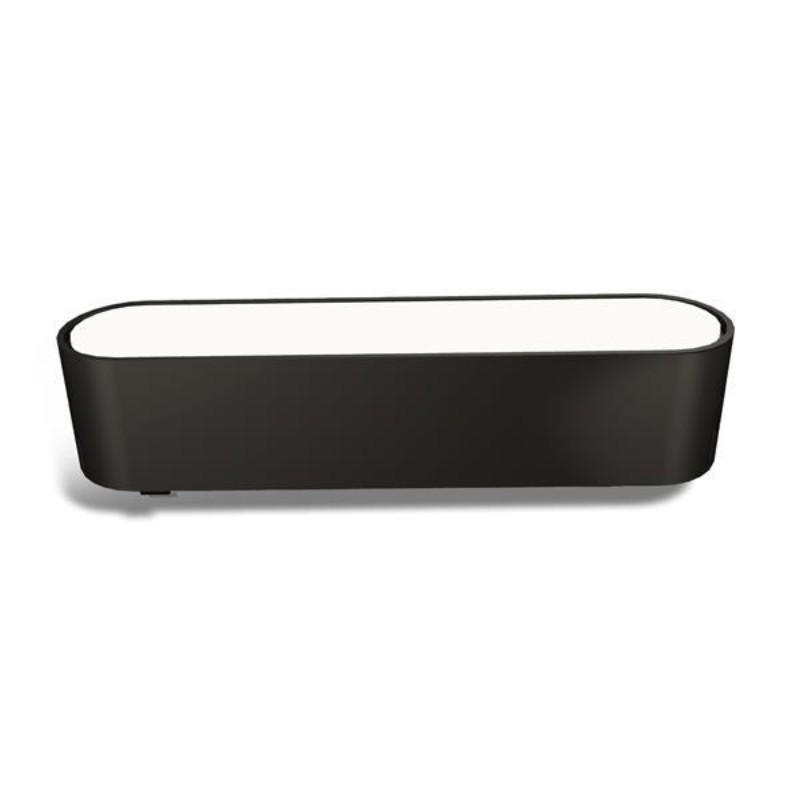 EUROLAMP Magnetna šinska LED svetiljka Ultra Slim, 6W, 3CCT, 11.4 x 2.5 x 2.75 cm, Crna