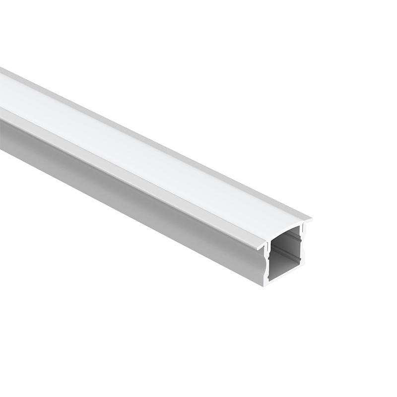 AURA-LIGHT Aluminijumski led profil, Ugradni LT101, Svetlosivi