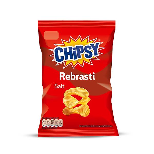 CHIPSY Čips Rebrasti, 95g