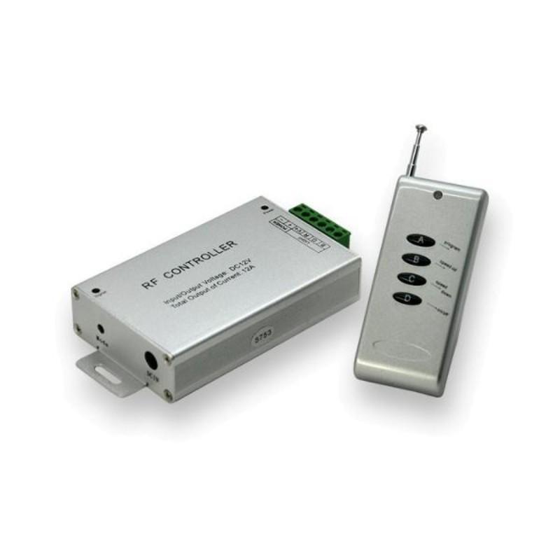 V-TAC Kontroler za LED trake RGB, 12V/24V, 12A, Sivi