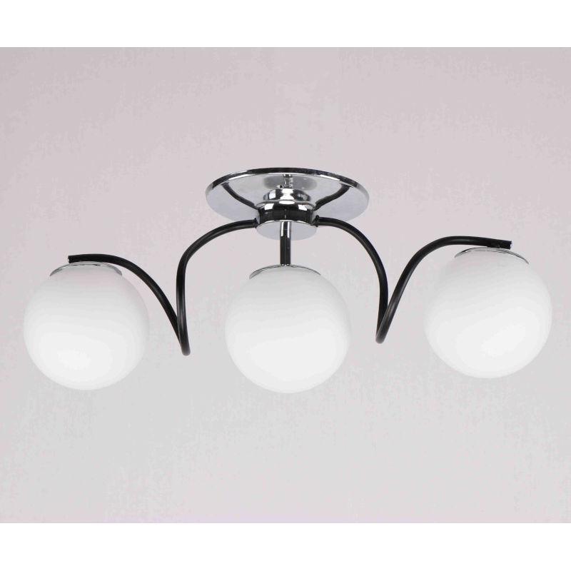 AURA-LIGHT Luster 3xE27, 6017/3, Belo-hrom