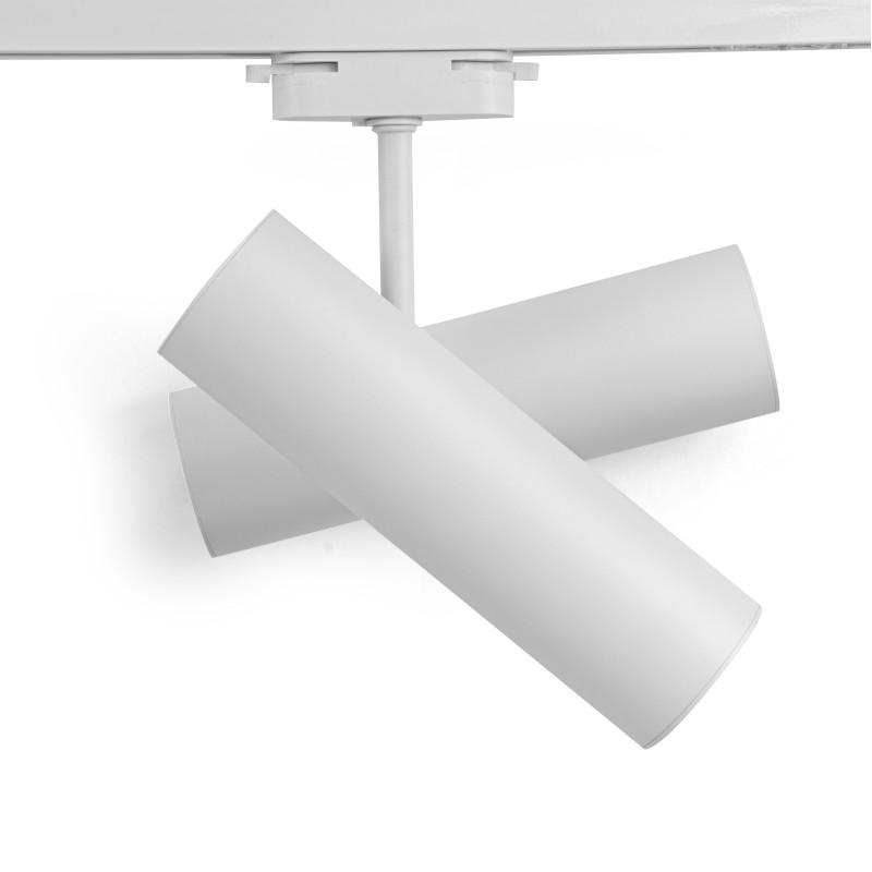 AURA-LIGHT Šinski monofazni top 2xGU10 LU35-2304, Beli