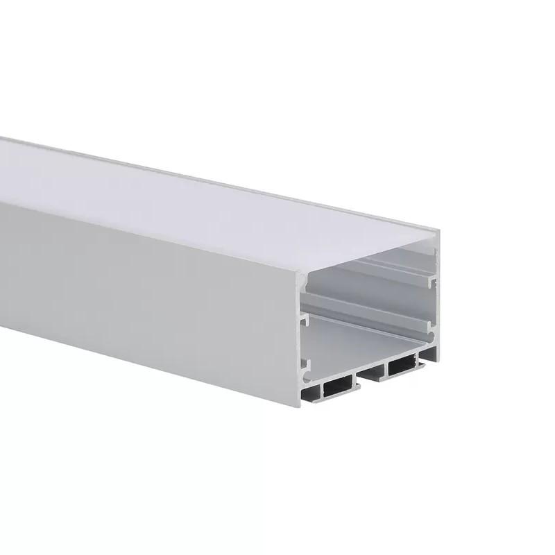 AURA-LIGHT Aluminijumski led profil, Nadgradni LT110, Svetlosivi