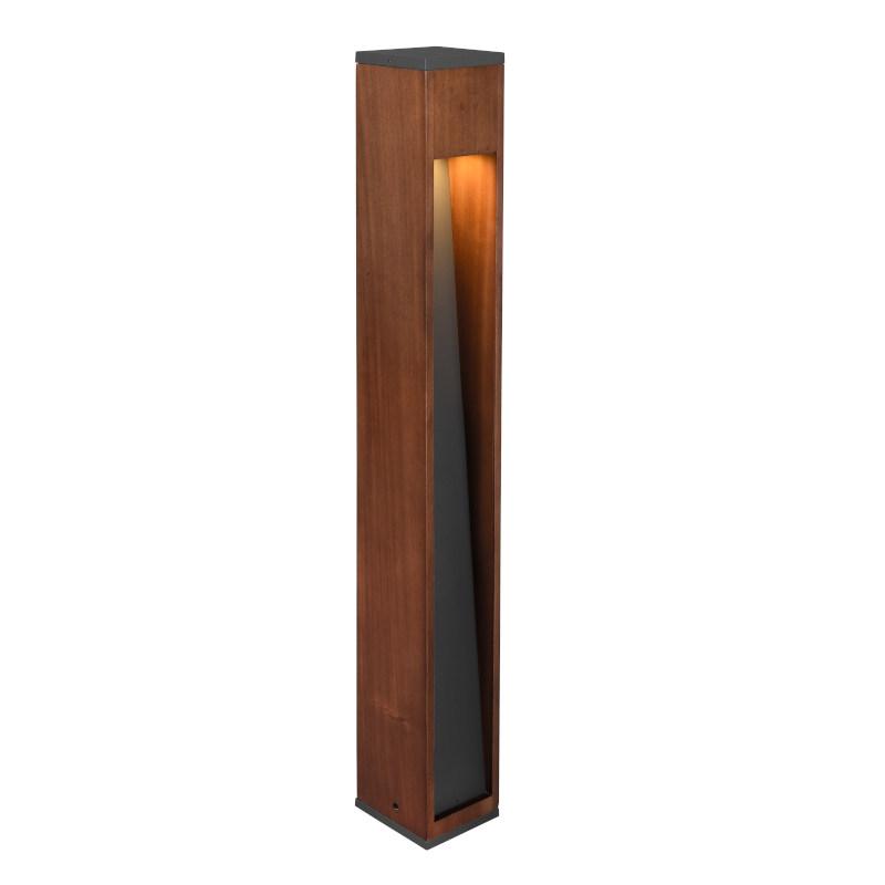 TRIO LIGHTING Baštenska LED lampa Canning 409660130, 80 cm, Braon