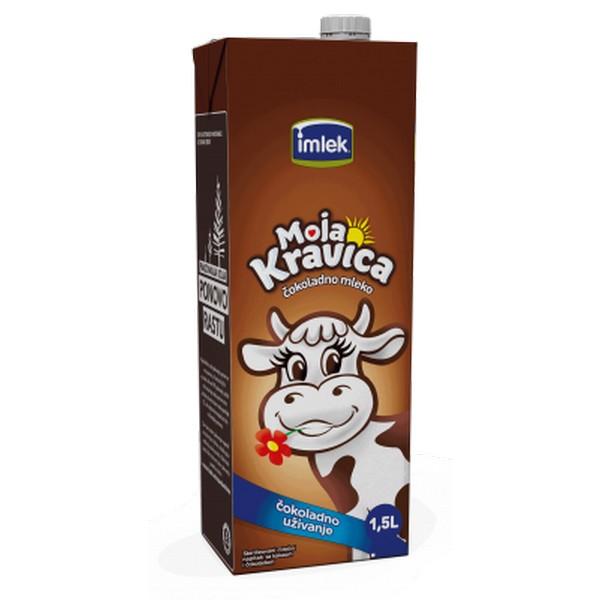 IMLEK Čokoladno mleko Moja kravica, 1%, 1.5 l