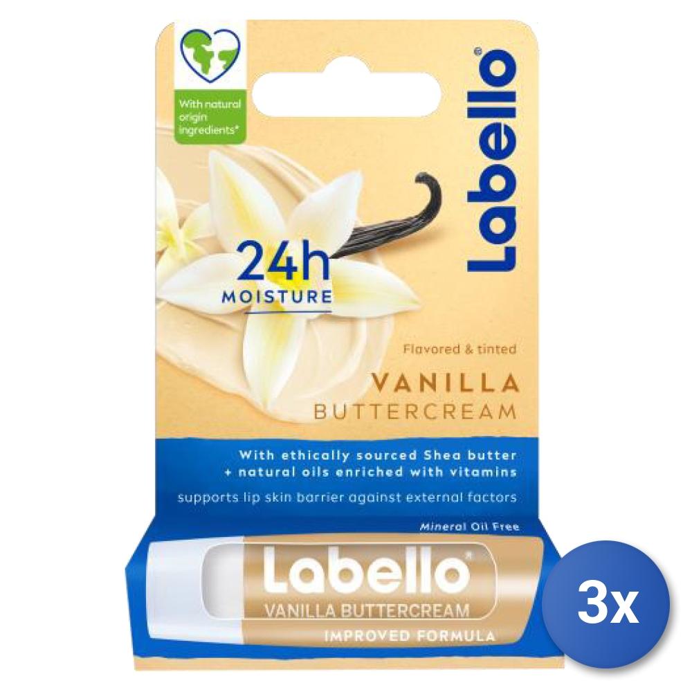 LABELLO Balzam za usta Vanila Buttercream, 4.8g