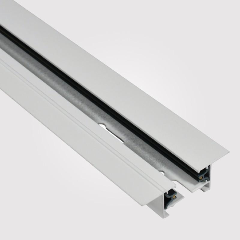 AURA-LIGHT Ugradna monofazna šina LU22-20B1, 2m, Bela