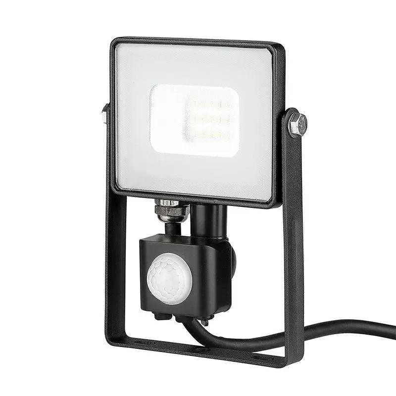 V-TAC Led reflektor senzor, 10W, 6400K, IP65, 438, Samsung chip, Crni