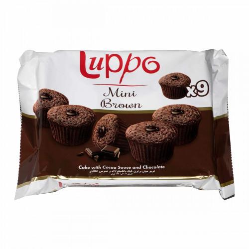 LUPPO Mafini punjeni čokoloadom Mini Brown, 162g