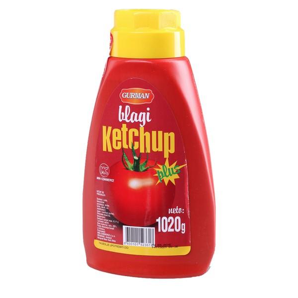 GURMAN Kečap blagi, 1020g