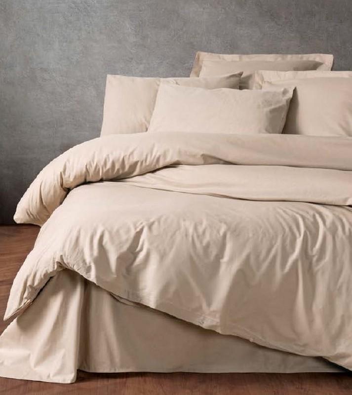 COTTON BOX Set posteljine Plain Line, Double, 240x260 cm, Bež