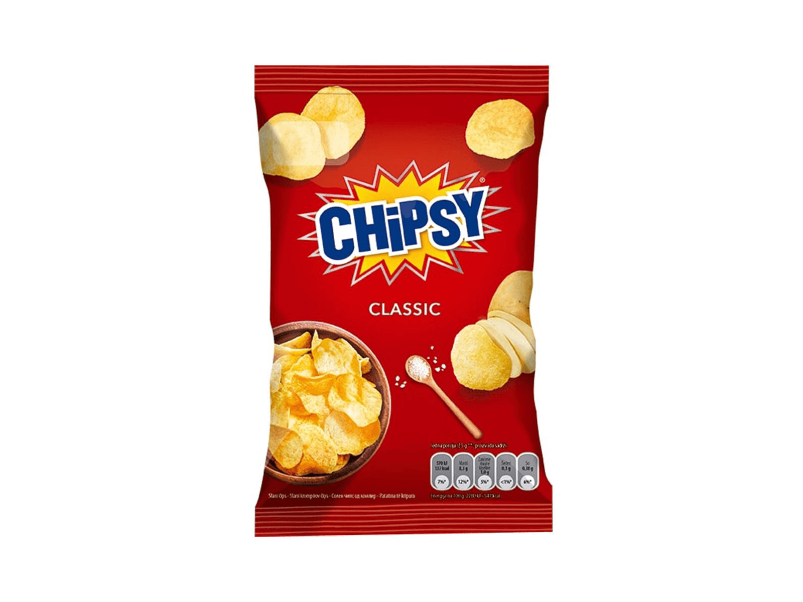 CHIPSY Čips Classic, 25g