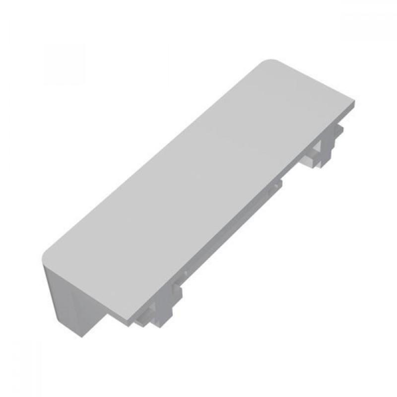 EUROLAMP Završna kapica za ultra slim magnetne šine, 25x6mm, Bela