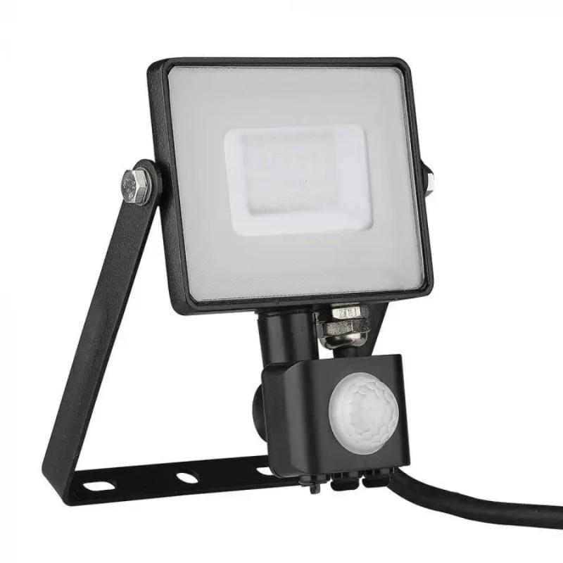 V-TAC Led reflektor senzor, 30W, 6400K, IP65, 462, Samsung chip, Crni