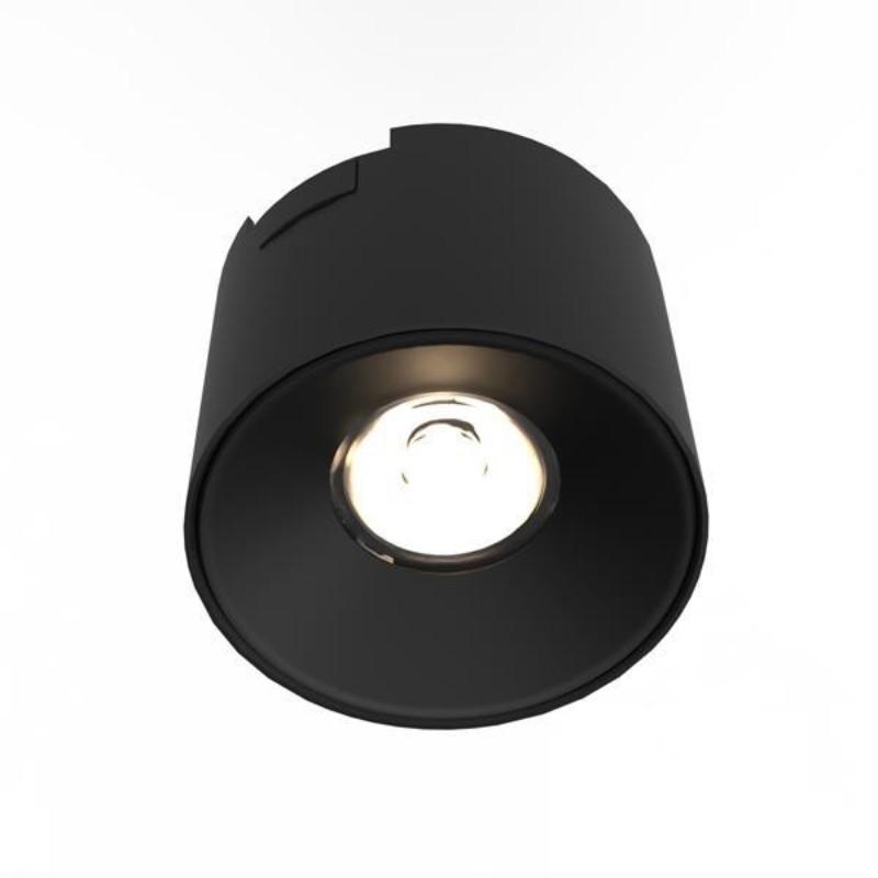 EUROLAMP Magnetna šinska LED Spot lampa Ultra Slim, 8W, 3CCT, 5 x 7 cm, Crna