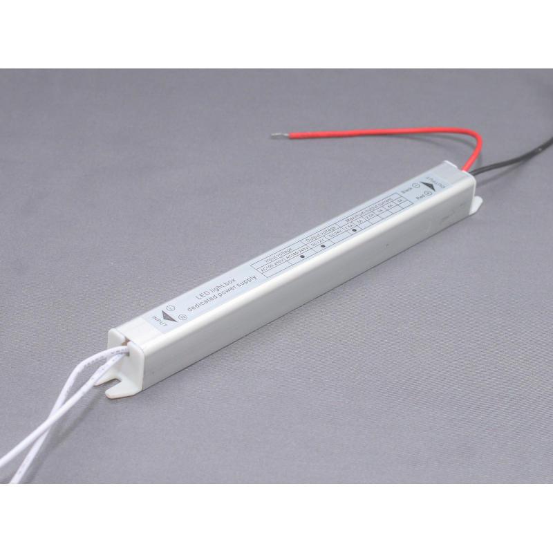 AURA-LIGHT Napajanje za LED trake Ultra Slim LU10-2010, 18W, 12V, IP20, 17.3 x 1.8 x 1.8 cm