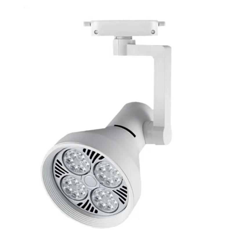 AURA-LIGHT Šinski monofazni top E27 LU35-2203, Beli