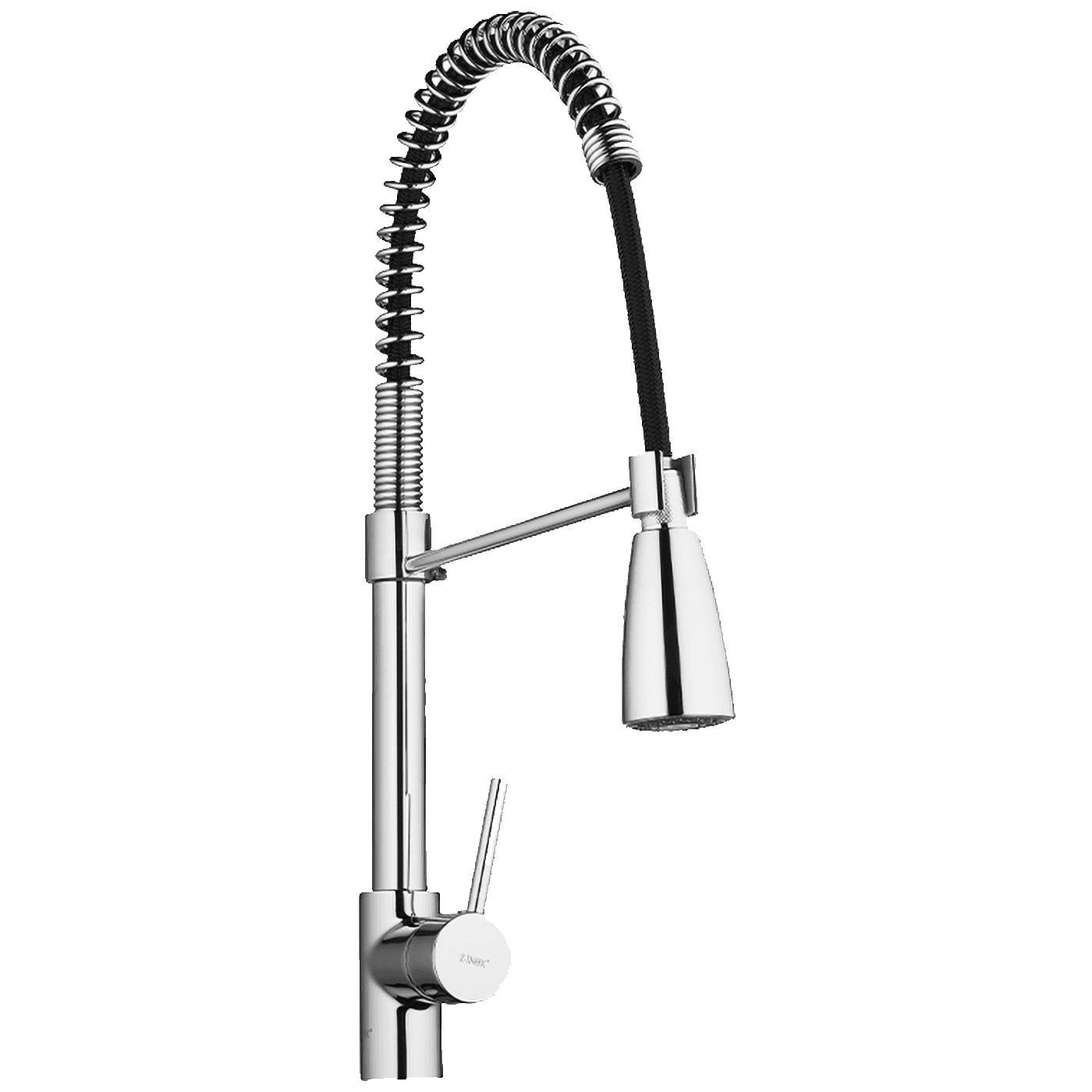 ZILAN Kuhinjska slavina sa tušem ZLN8153, siva