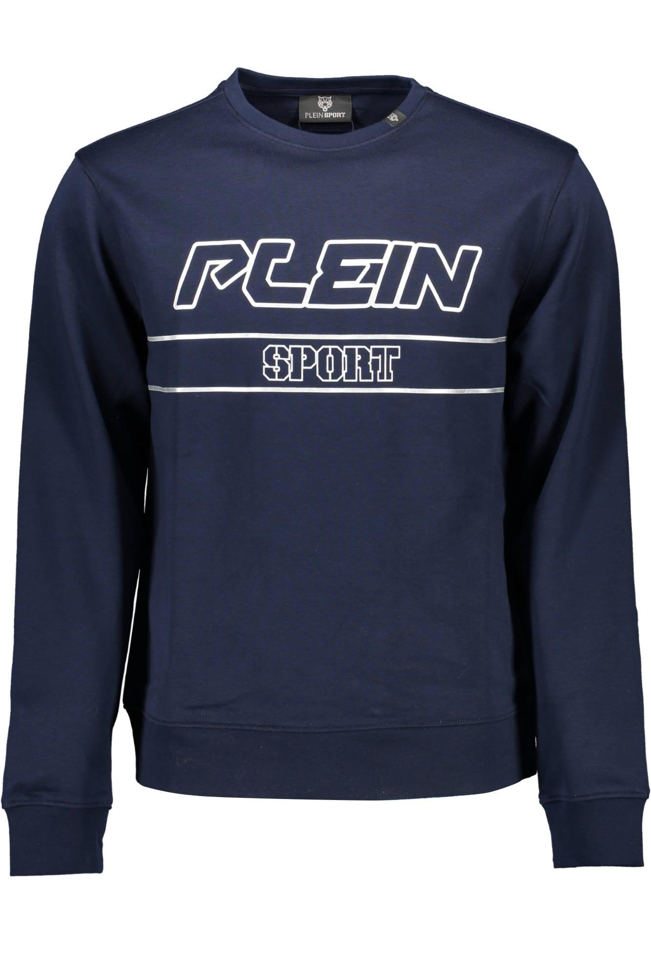 PLEIN SPORT Muški Duks FIPS210_BLU_85-NAVY, Teget