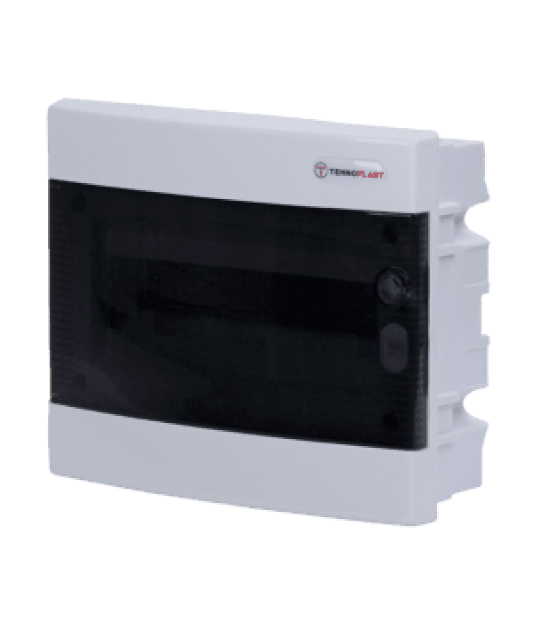 TEHNOPLAST Spratna tabla za osigurače u zid 12 U / Z-C, Bela