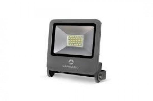 LAMBARIO LED reflektor, 50W, IP65, 4200K, Sivi