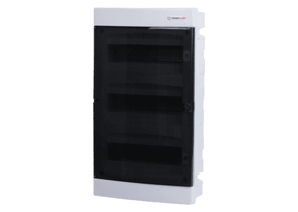 TEHNOPLAST Spratna tabla za osigurače u zid 36 U / Z-C, Bela
