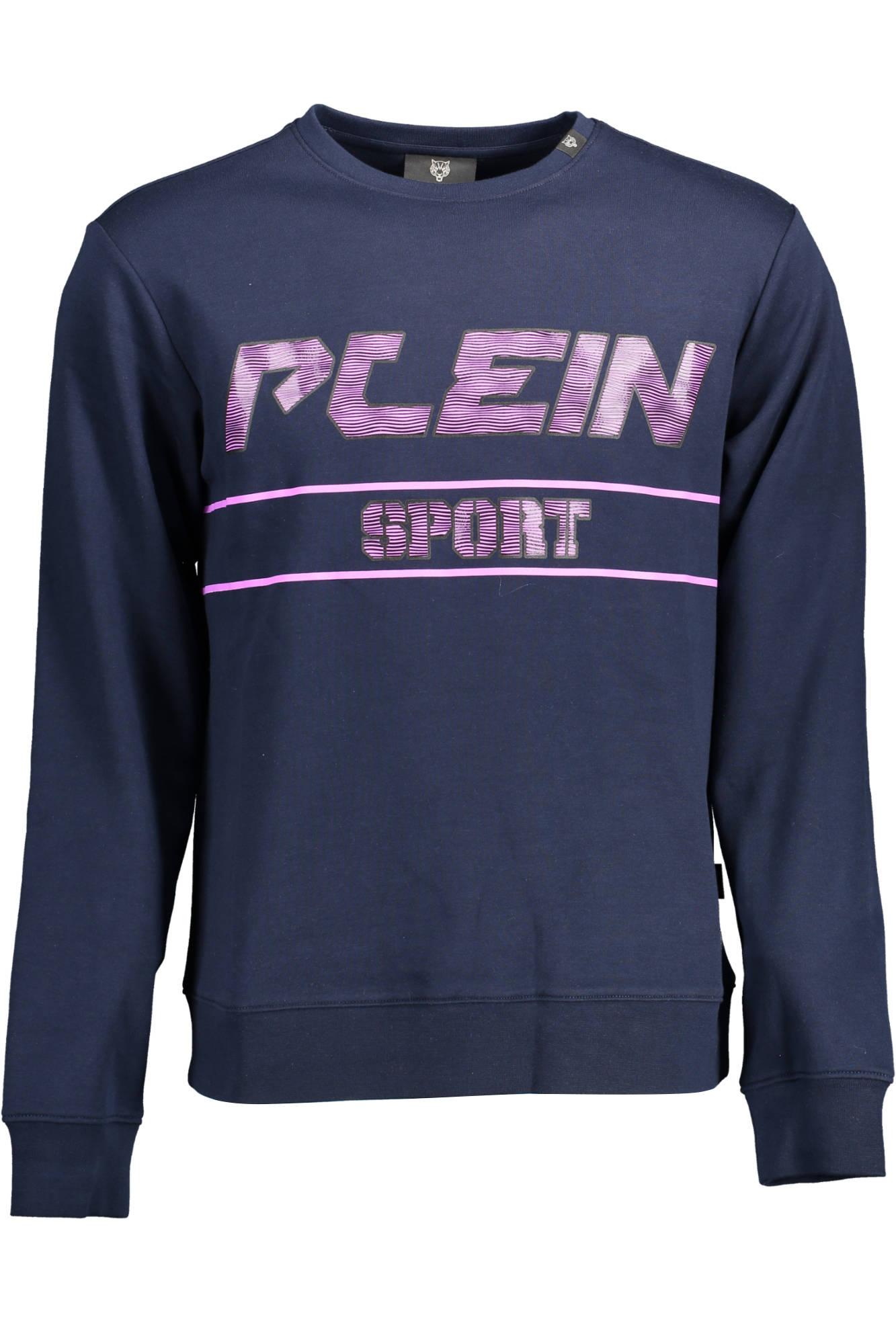 PLEIN SPORT Muški Duks FIPS211_BLU_85-NAVY, Teget