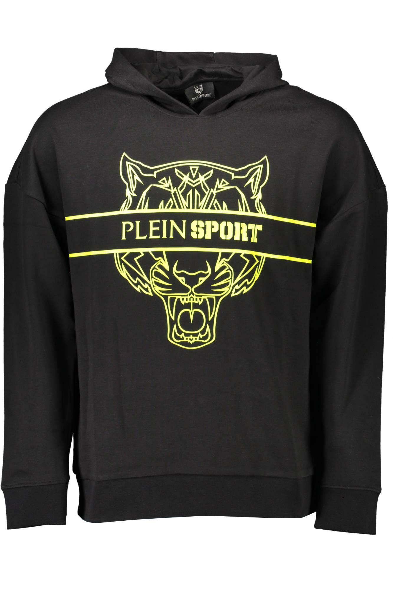 PLEIN SPORT Muški Duks FIPS218_NERO_99-BLACK, Crni