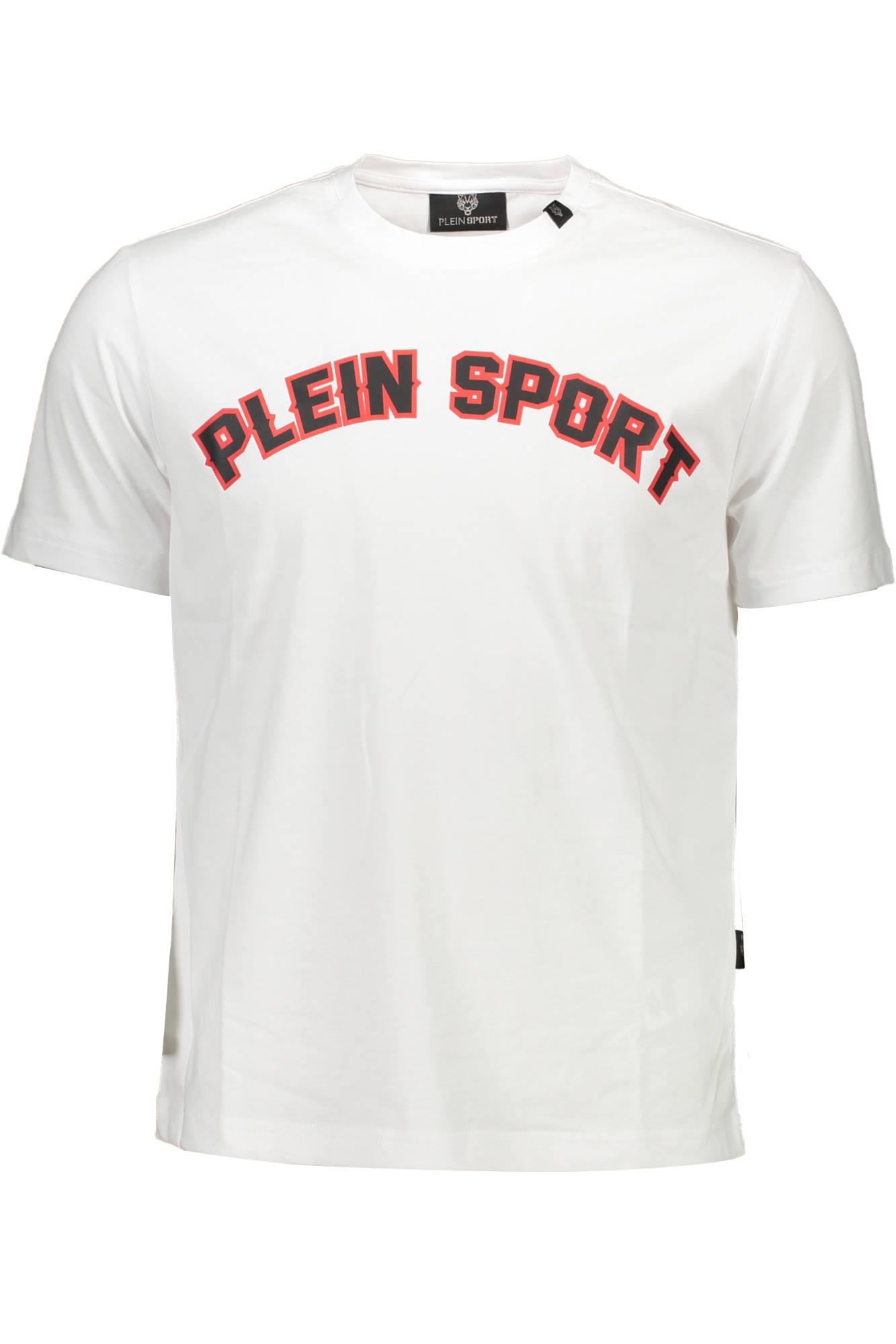 PLEIN SPORT Muška Majica TIPS117_BIANCO_01-WHITE, Bela