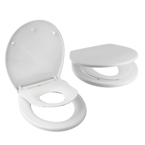 SLOVARM WC daska ZS-ELLA 672296T, Bela