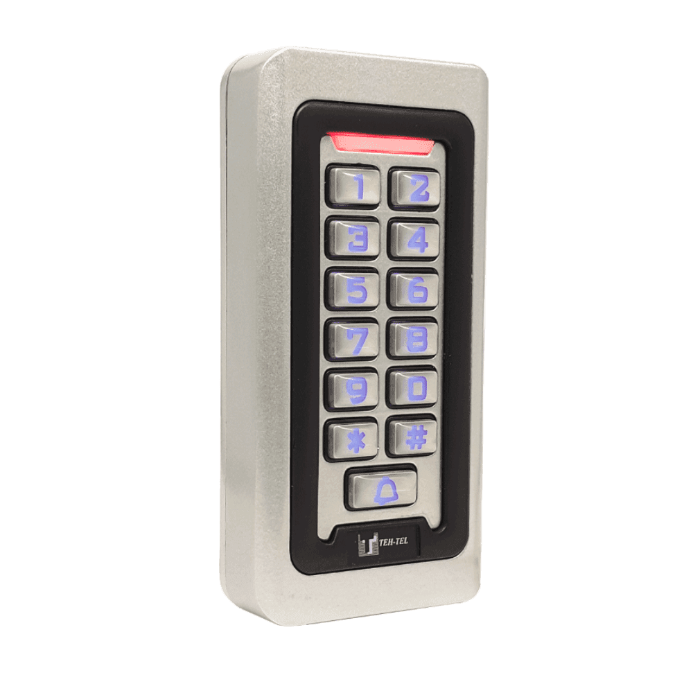 TEH-TEL Čitač kartica sa silikonskom tastaturom S602EM, Srebrne boje