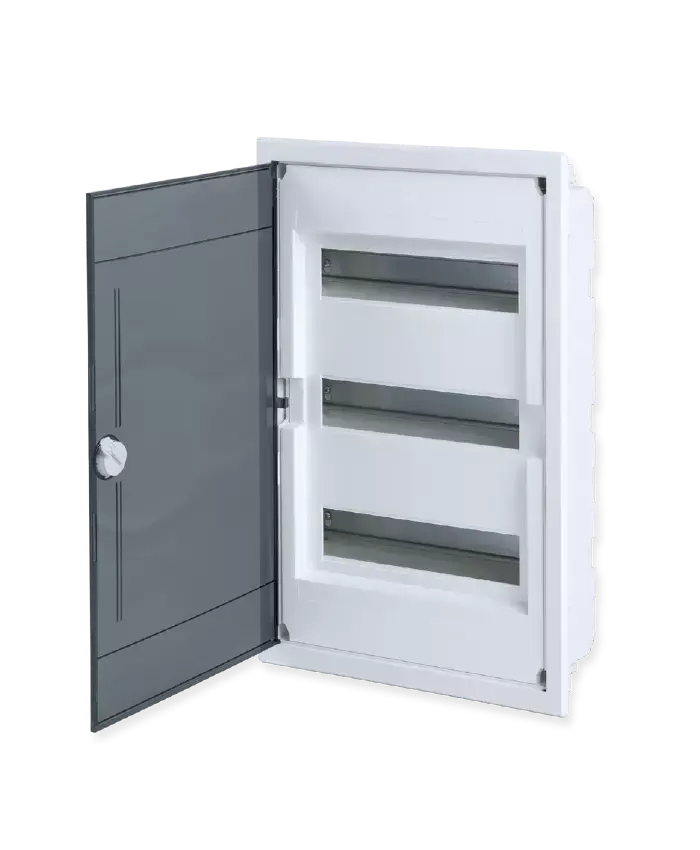 TEHNOPLAST Spratna tabla za osigurače u zid 36 U / Z-A, Bela